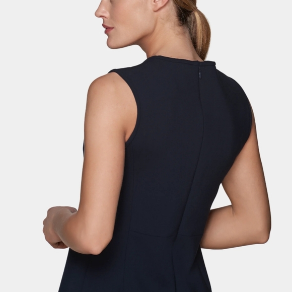 🍒NWT🍒 SUISTUDIO WOOL STRUCTURED BUSINESS DRESS - Picture 5 of 10